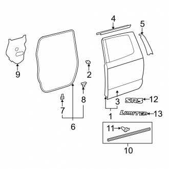 2007 toyota tundra body parts diagram