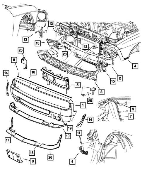 dodge challenger parts diagram