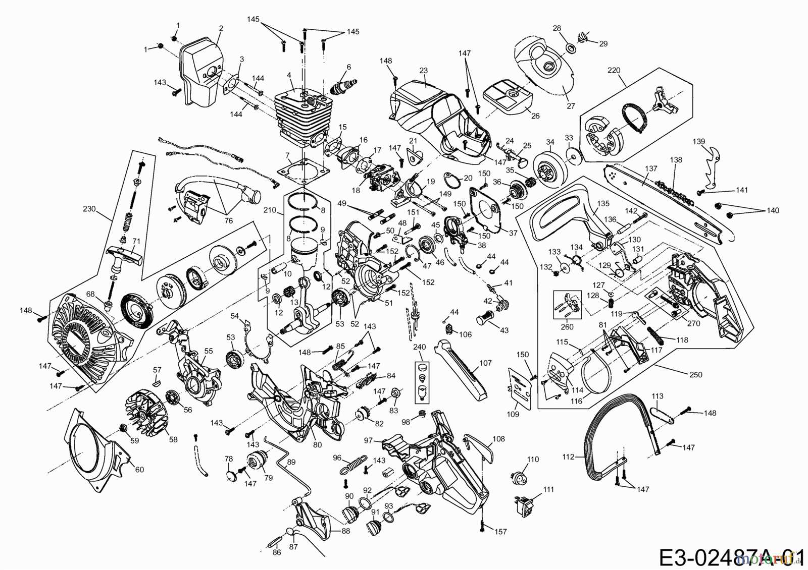 stihl 064 parts diagram