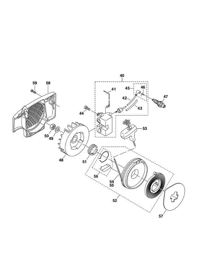 dolmar chainsaw parts diagram