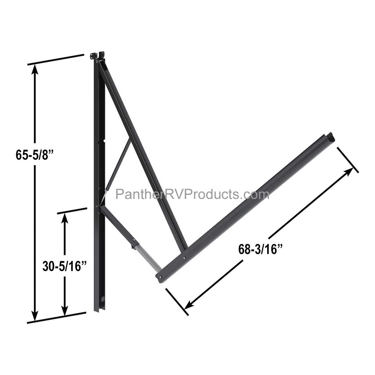 dometic 9100 awning parts diagram