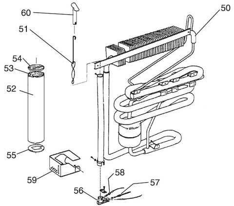 dometic fridge parts diagram