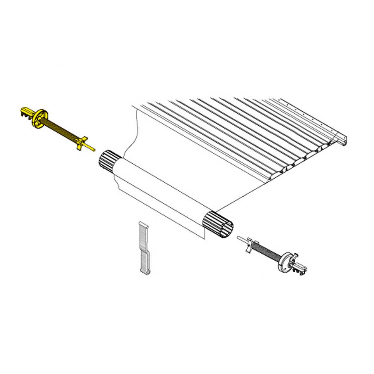 dometic rv awning parts diagram