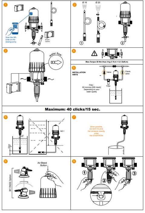 dosatron parts diagram