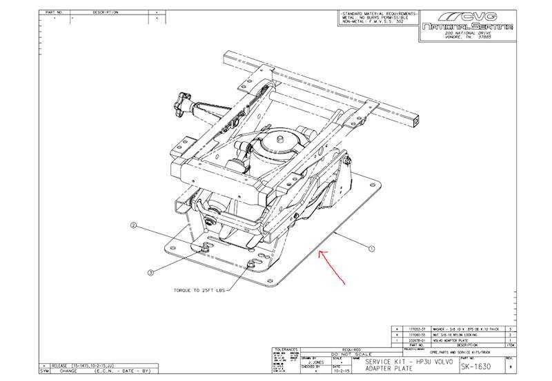 volvo vnl parts diagram