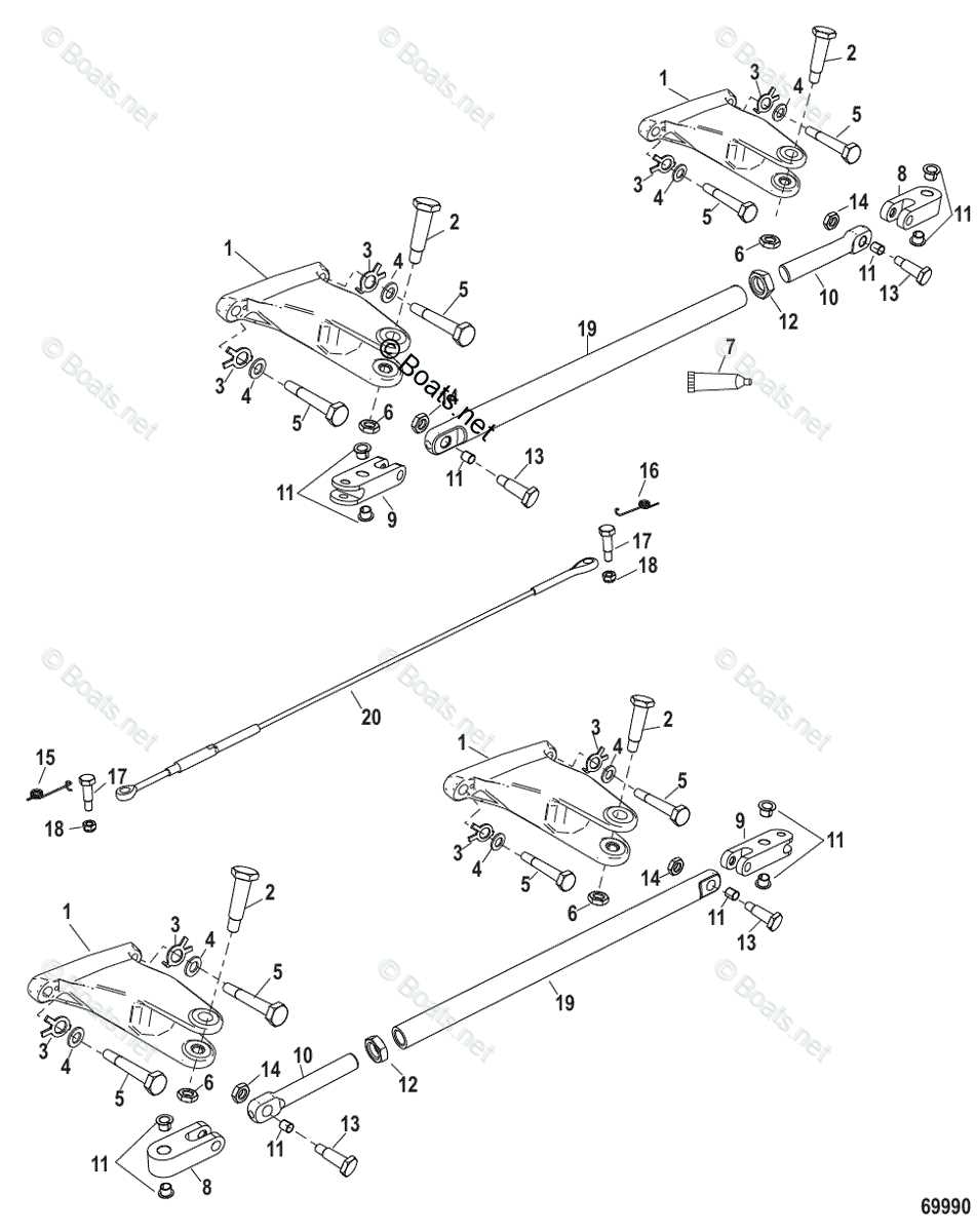 quad parts diagram