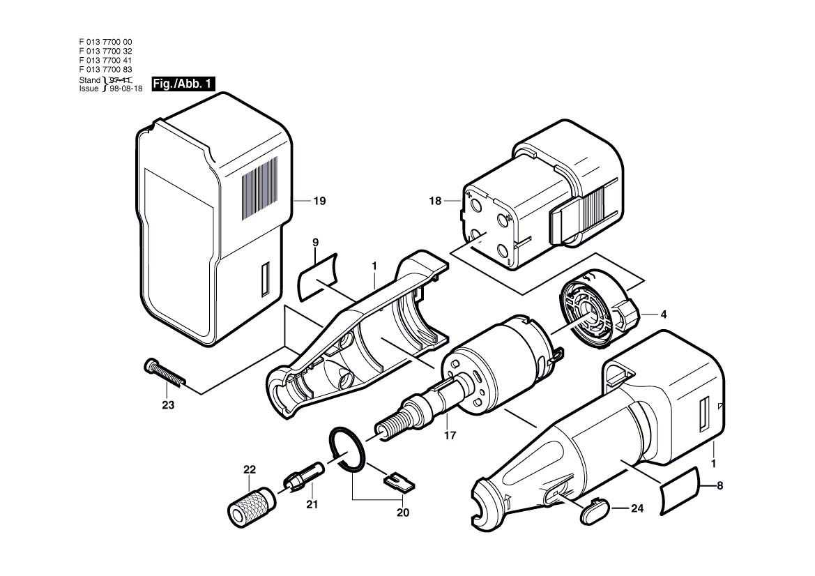 dremel parts diagram