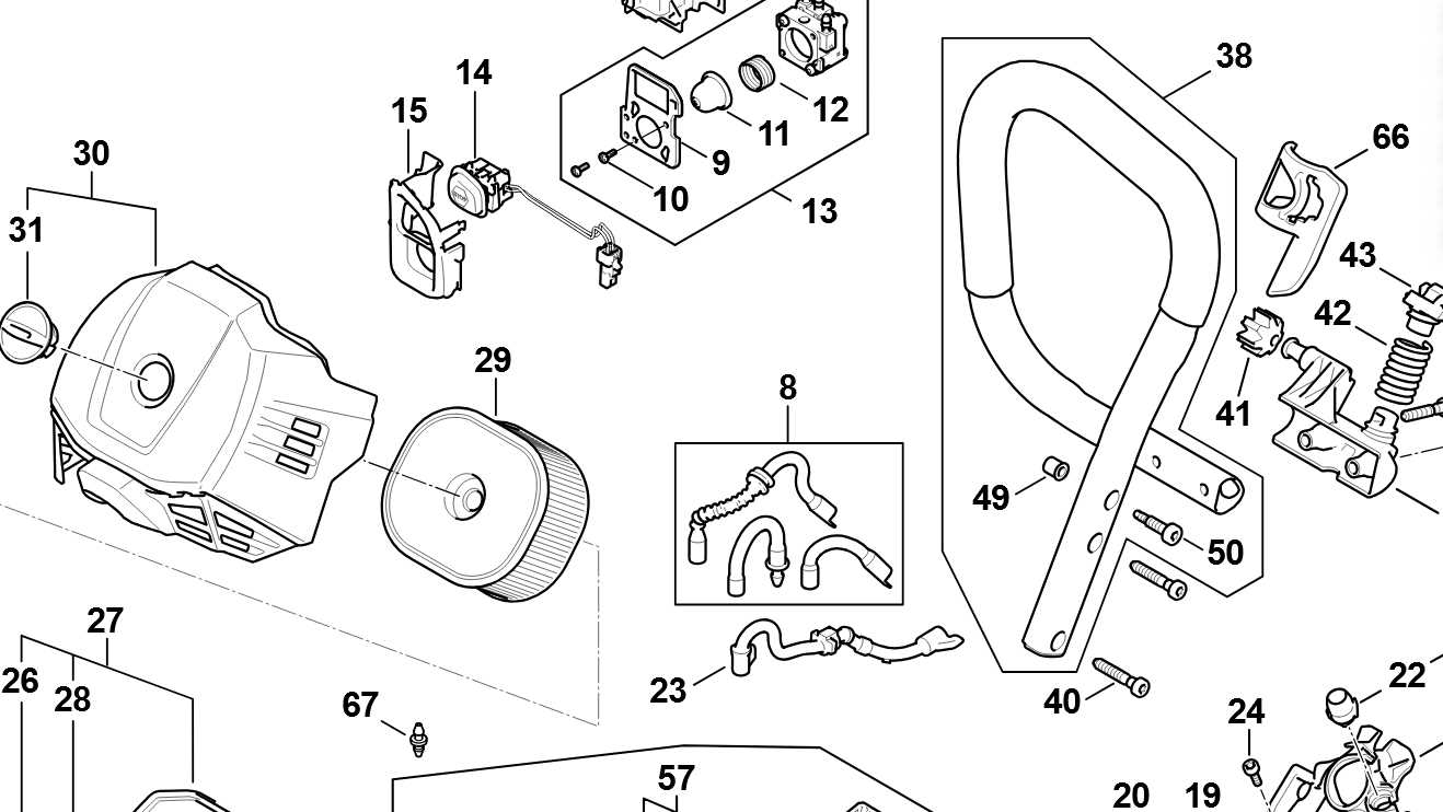 stihl ms230 parts diagram