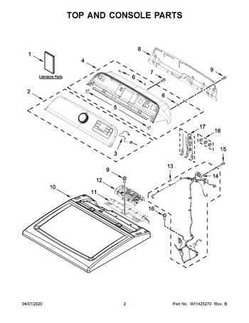 dryer parts diagram