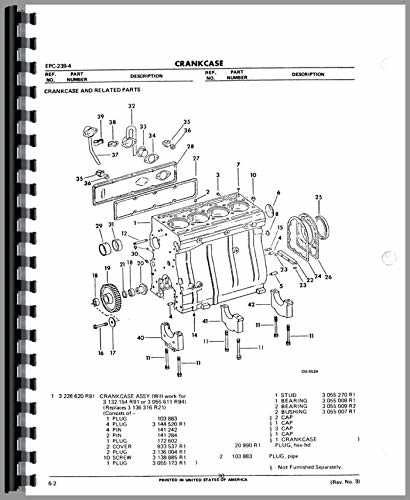 dt466 engine parts diagram