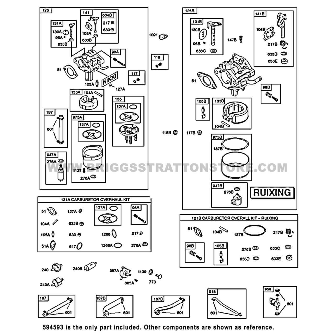 5 hp briggs and stratton parts diagram