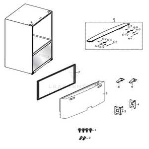 samsung rf263beaesr parts diagram