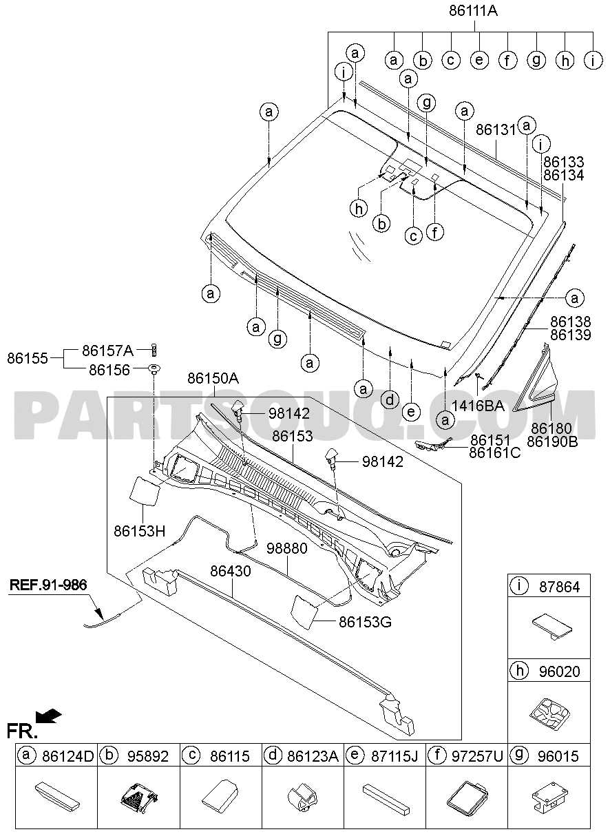 hyundai santa fe parts diagram