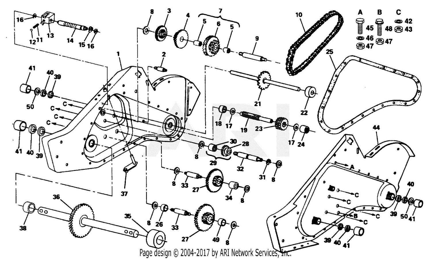 diagram transmission parts