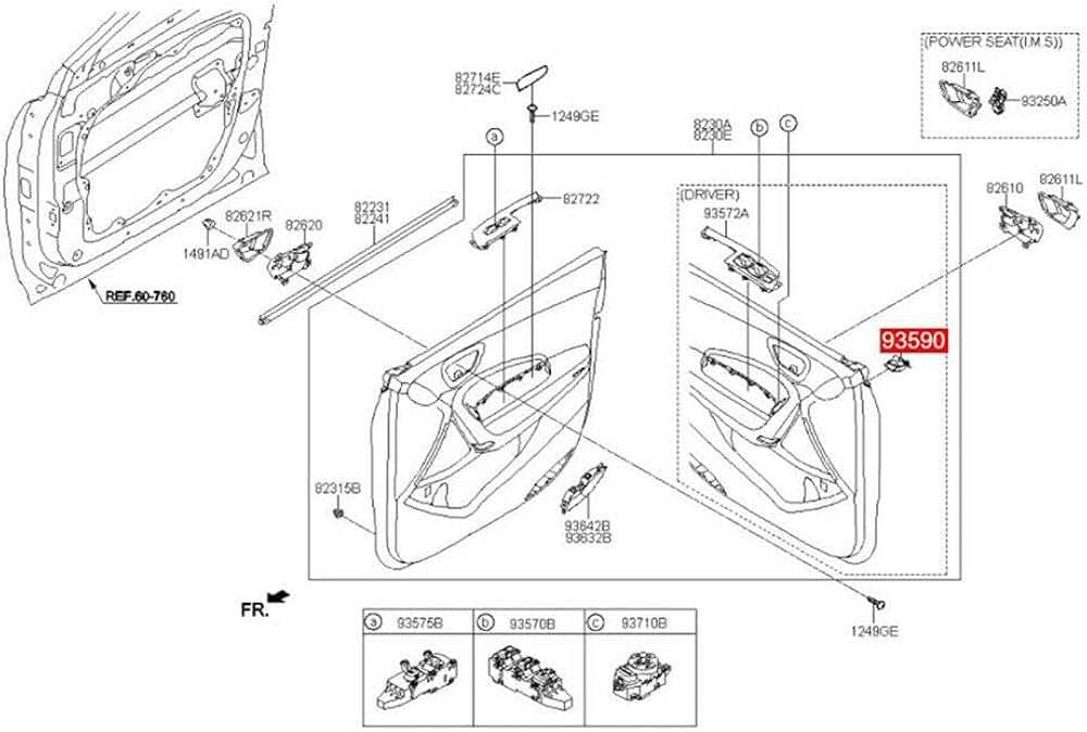 2013 hyundai santa fe parts diagram