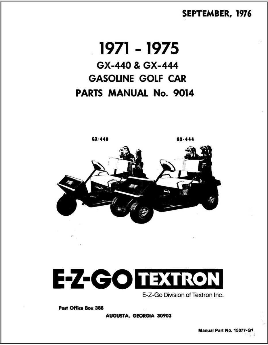 e z go golf cart parts diagram