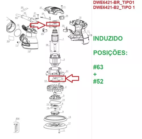 dwe6421 parts diagram