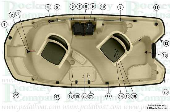 bass boat parts diagram