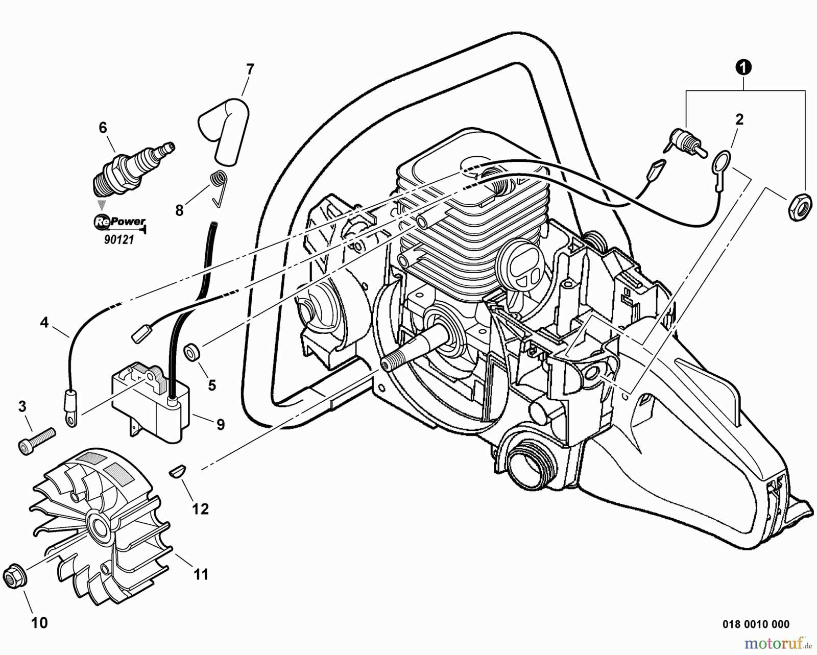 echo cs 310 parts diagram