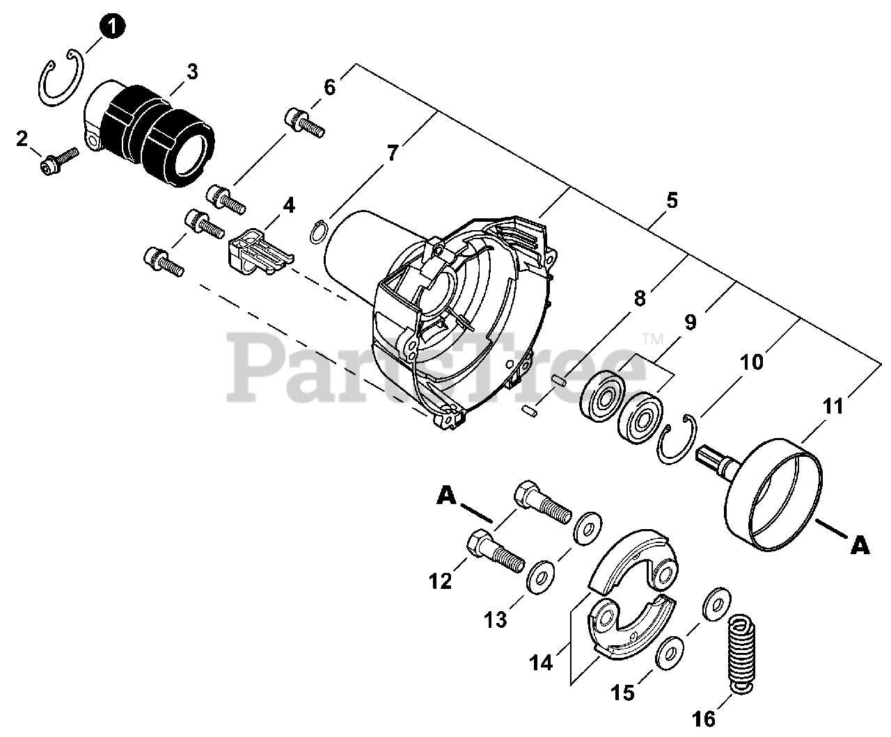 echo pas 266 parts diagram