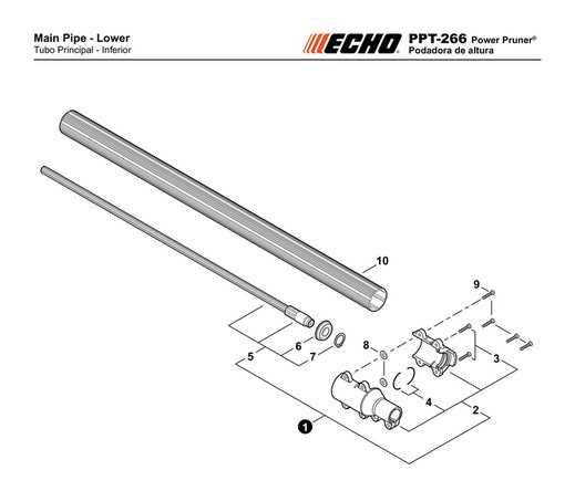 echo pas 266 parts diagram