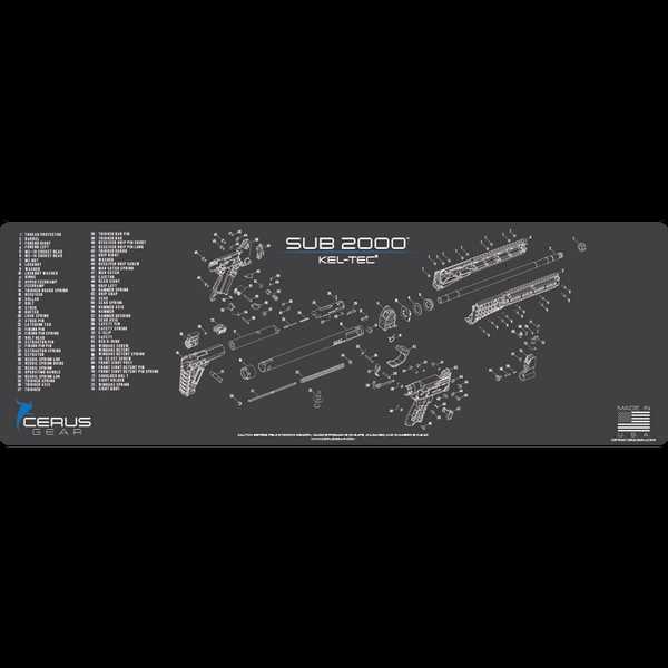 kel tec sub 2000 parts diagram