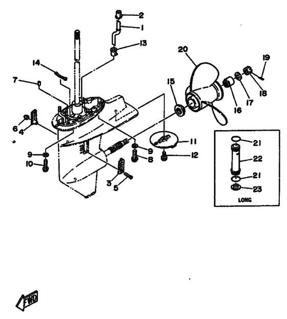 yamaha 30 hp outboard parts diagram