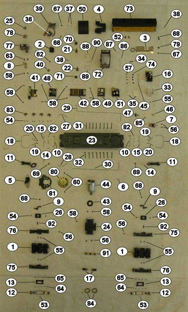 locomotive parts diagram