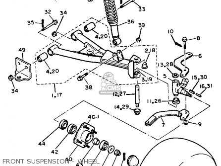 yamaha g16 parts diagram