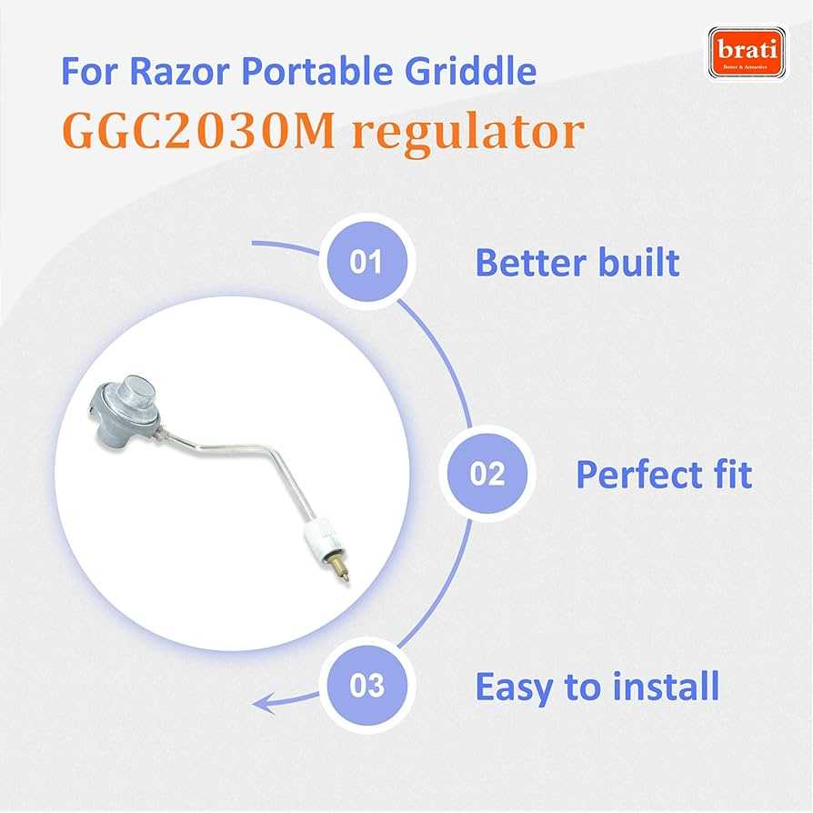 blue rhino razor griddle parts diagram