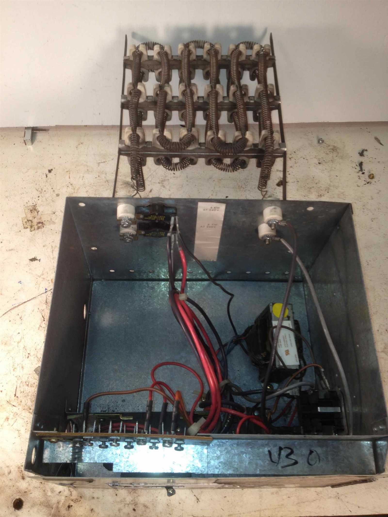 electric furnace parts diagram