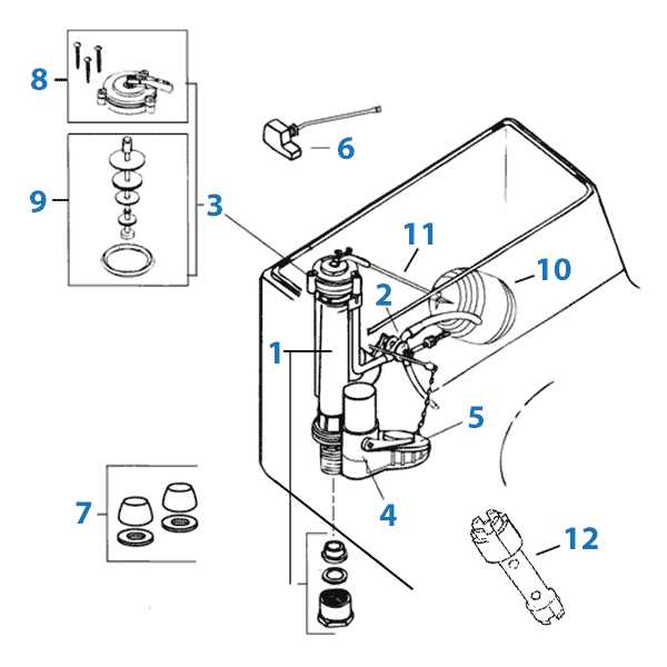 eljer toilet parts diagram