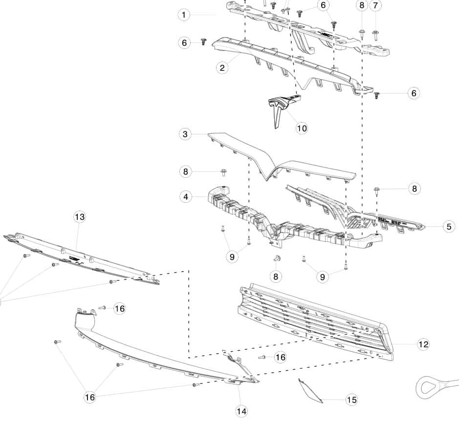 tesla model x parts diagram