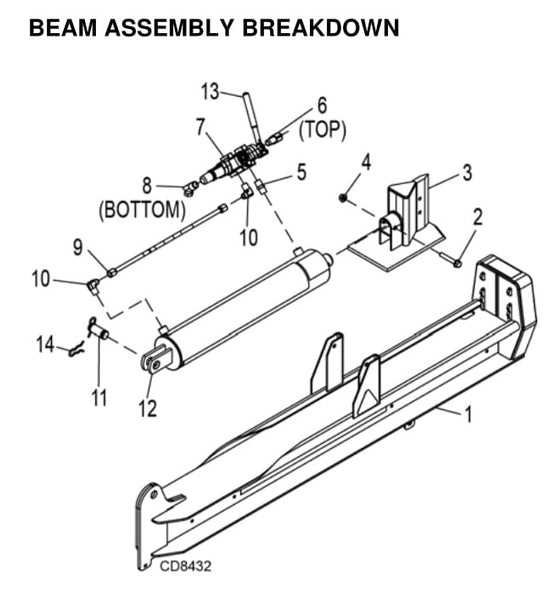 diamond snow plow parts diagram