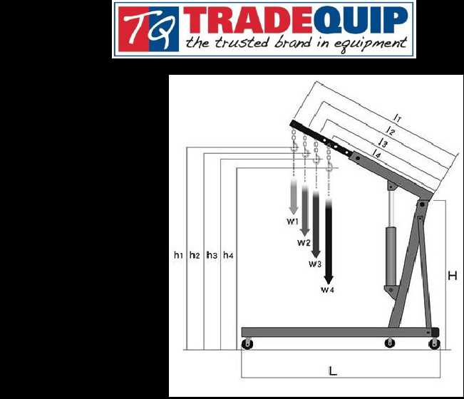 engine hoist parts diagram