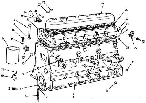 engine parts diagram names