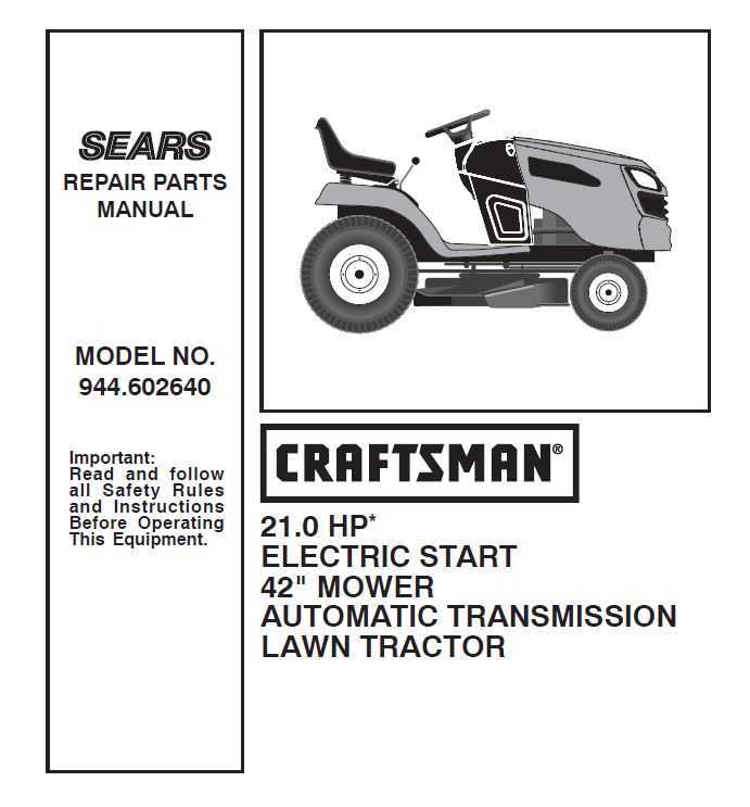 craftsman yt 3000 parts diagram