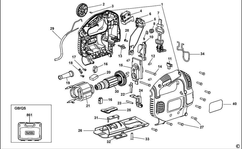 jigsaw parts diagram