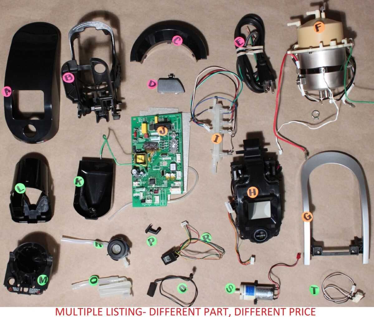 keurig k200 parts diagram