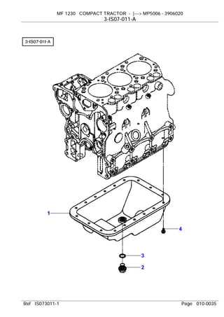 massey ferguson 1230 parts diagram