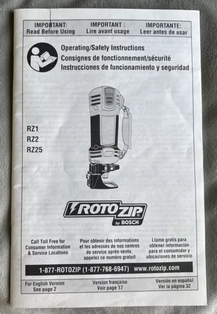 rotozip rz1 parts diagram