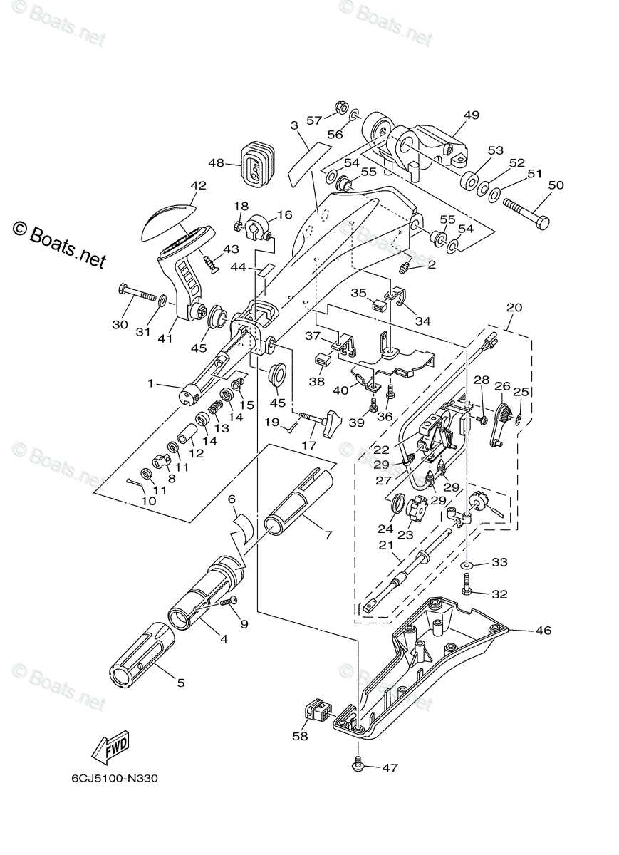 yamaha 70 hp outboard parts diagram