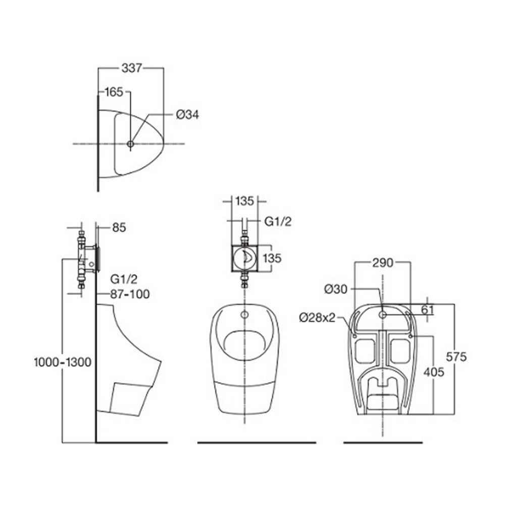 american standard urinal parts diagram