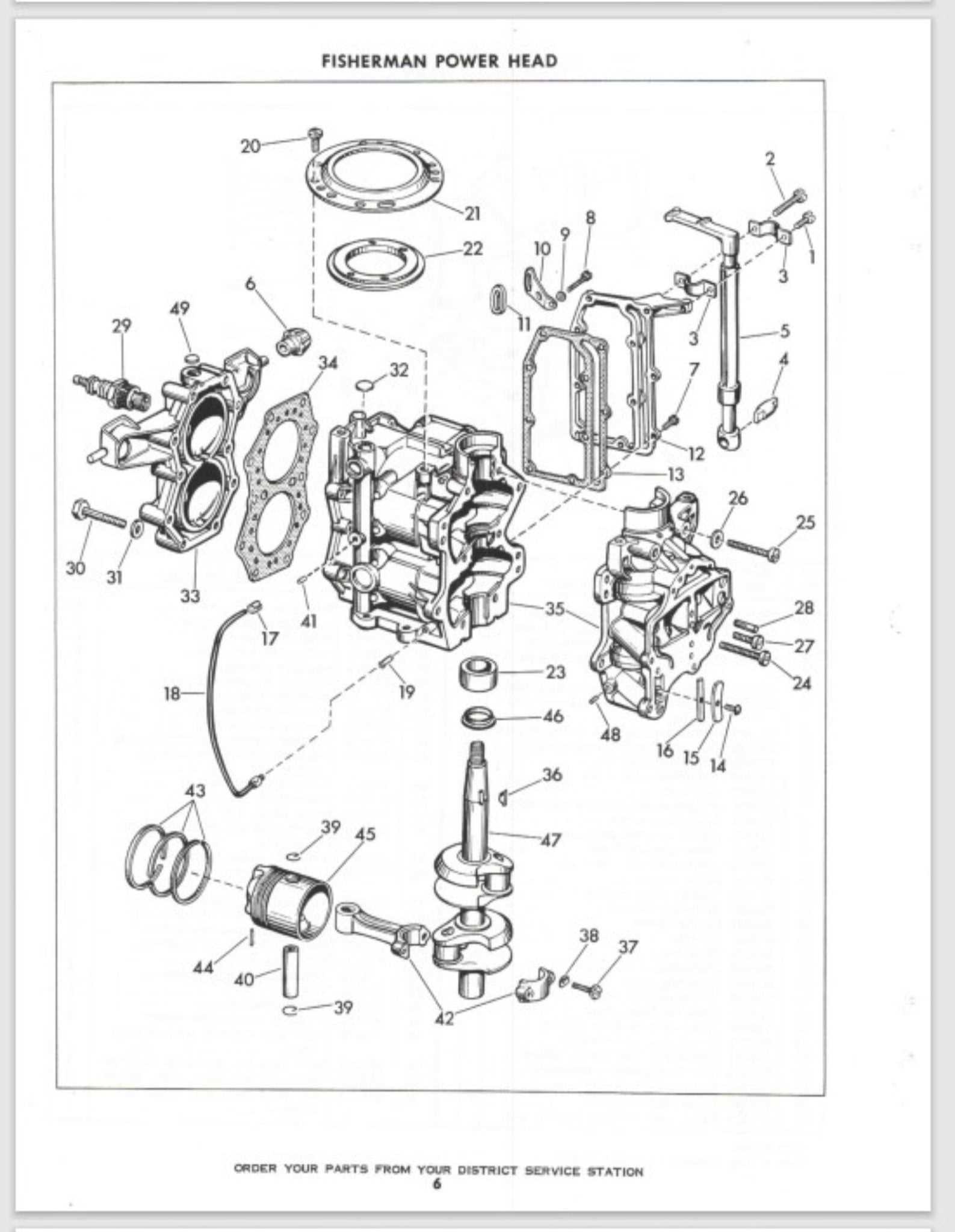 evinrude 115 parts diagram