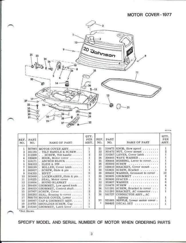 evinrude 40 hp parts diagram