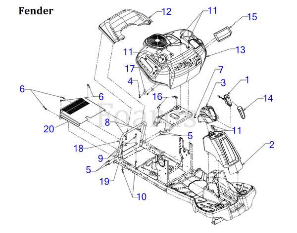 exmark 30 parts diagram