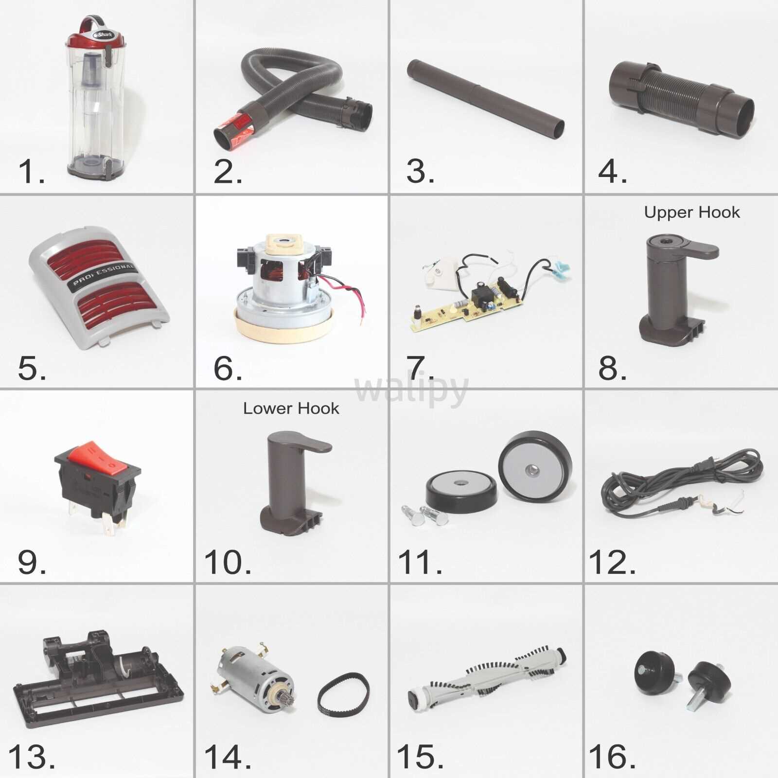 shark navigator vacuum parts diagram