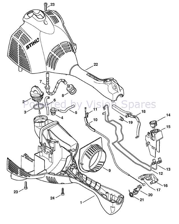 stihl fs 40 parts diagram