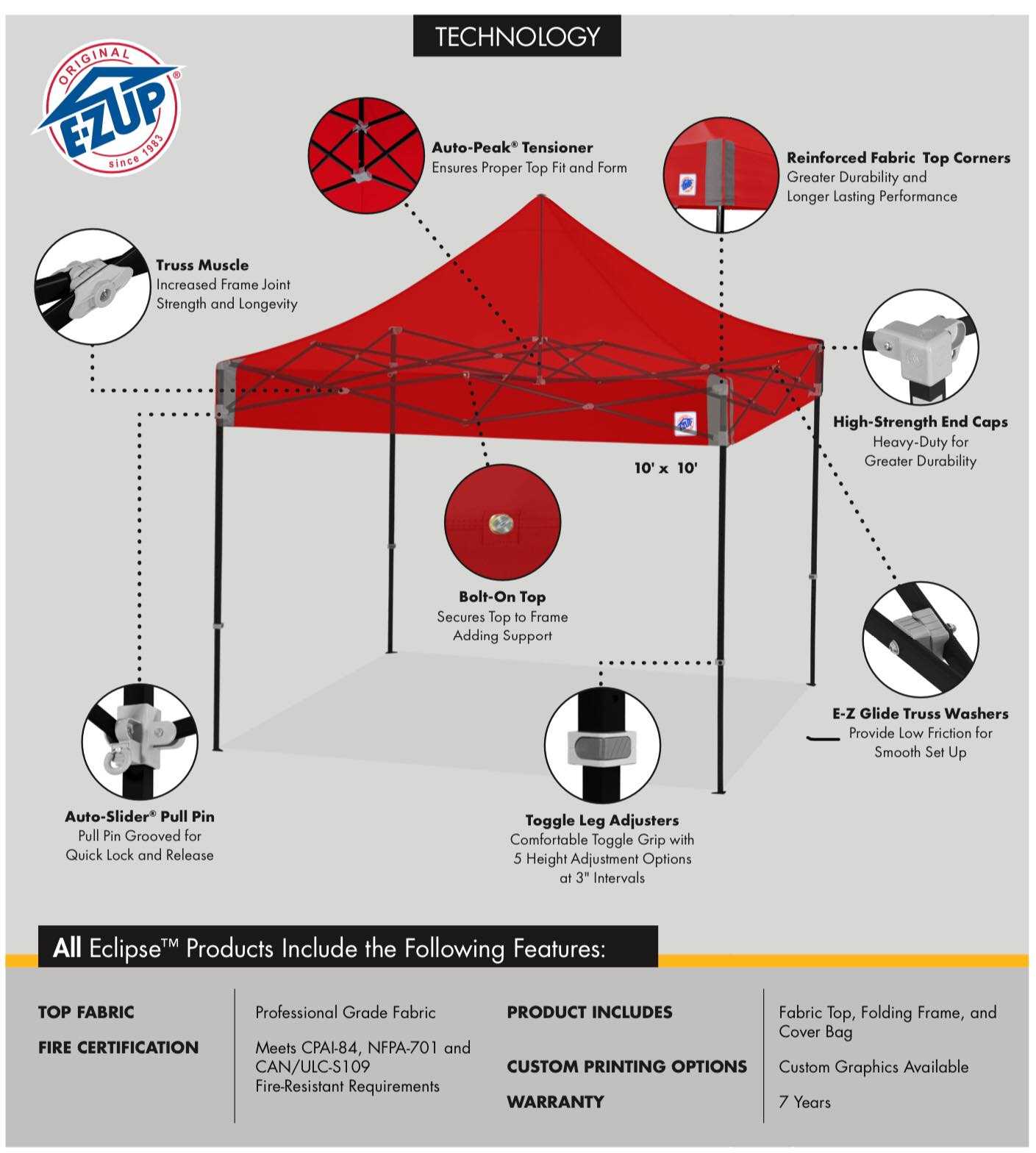 ez up parts diagram