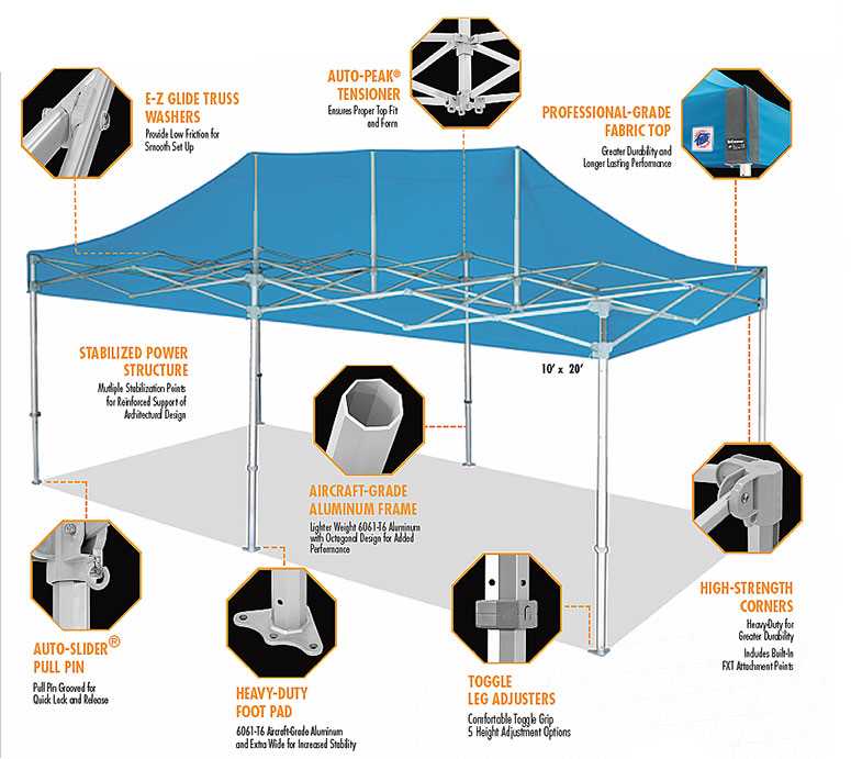 ez up parts diagram